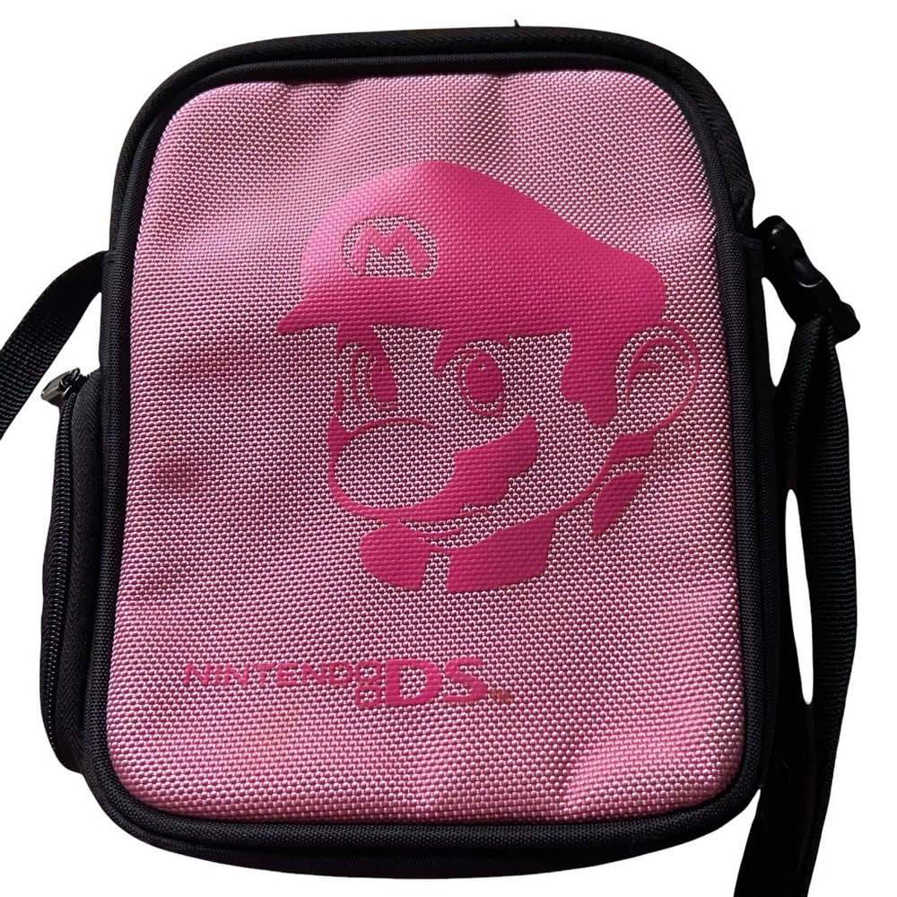 Vintage Nintendo DS Pink Mario Shoulder Bag 2007